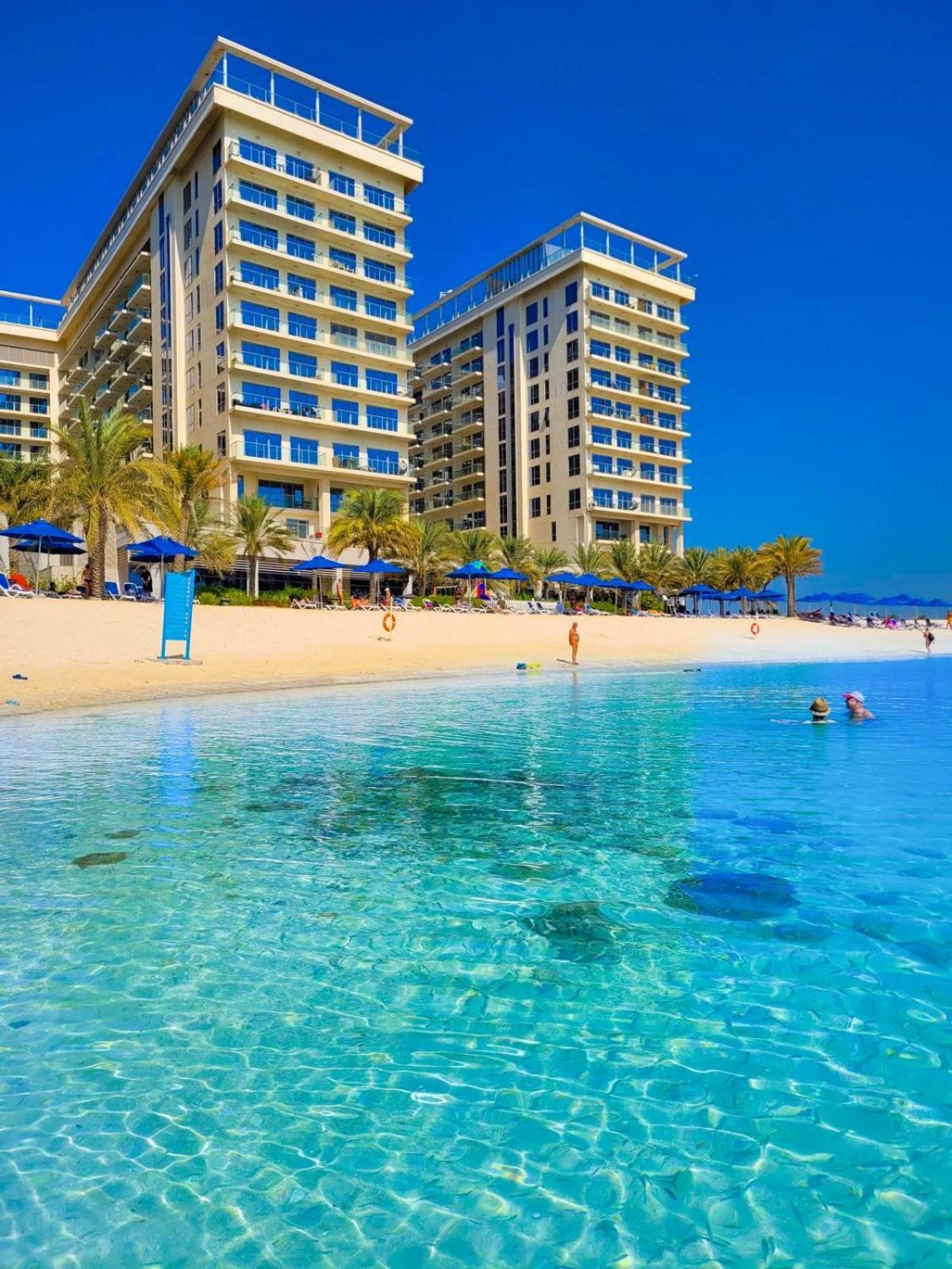 Marjan Island Beautiful Apartment Sea Side View Beach Luxury Rooms Ras Al Khaimah Uae Bagian luar foto