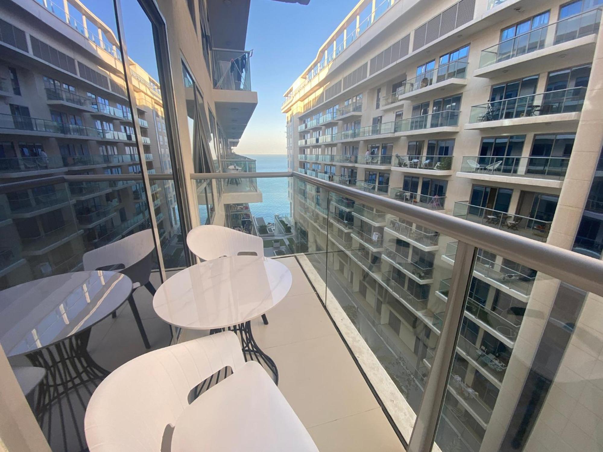 Marjan Island Beautiful Apartment Sea Side View Beach Luxury Rooms Ras Al Khaimah Uae Bagian luar foto