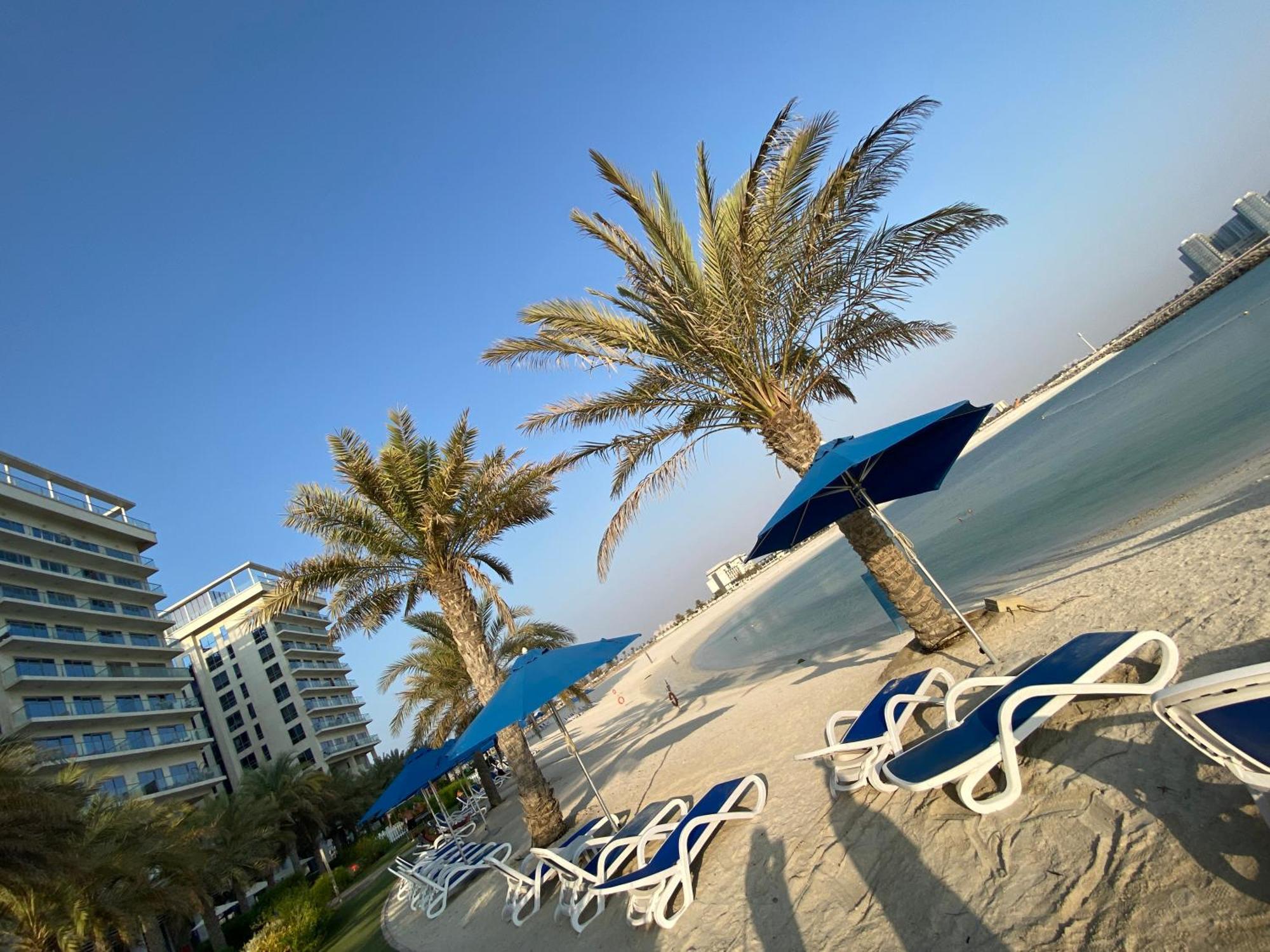 Marjan Island Beautiful Apartment Sea Side View Beach Luxury Rooms Ras Al Khaimah Uae Bagian luar foto